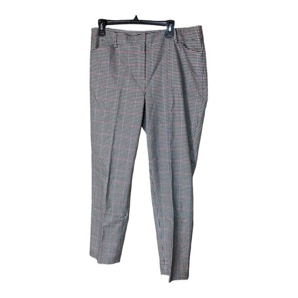 NWOT Talbots Hampshire Ankle Pants Houndstooth Size 14 - Picture 1 of 10